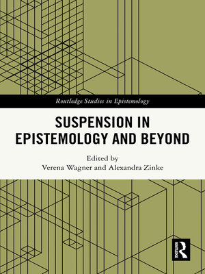 cover image of Suspension in Epistemology and Beyond
